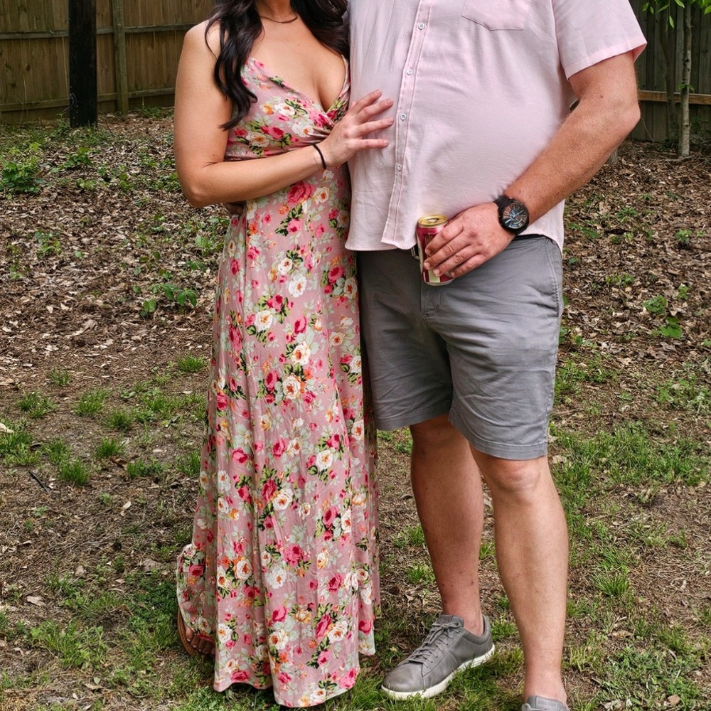 Lulu’s Floral Maxi Dress